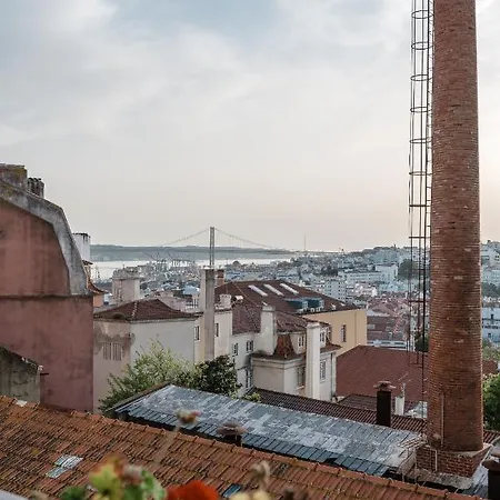 Apartament Elegant 3 Bedroom Flat With View In Principe Real *
